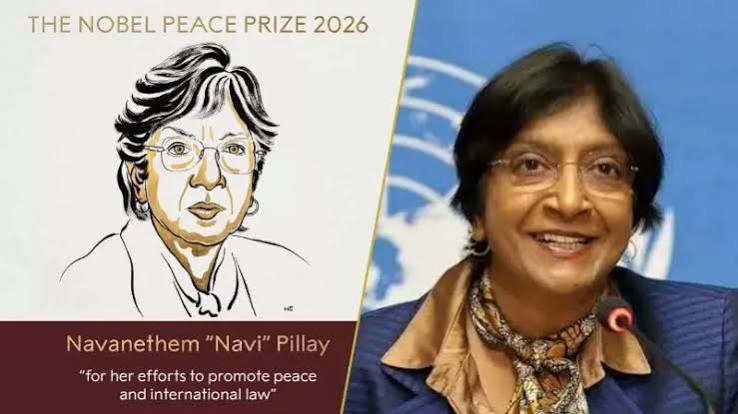 Navi pille Nobel Prize winner