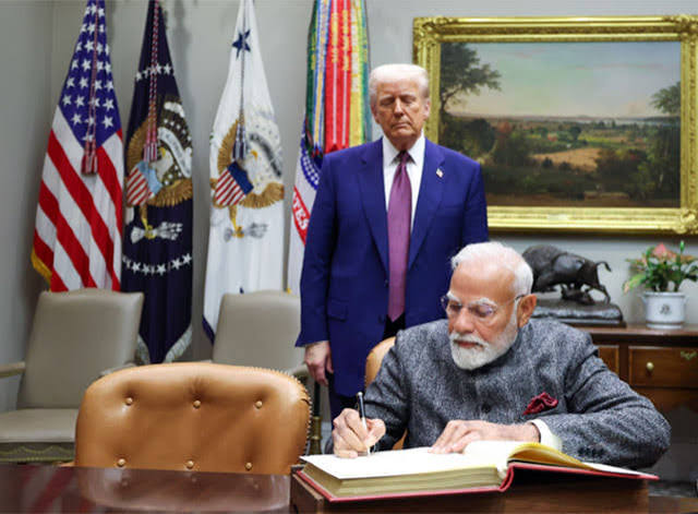 भारत और अमेरिका के बीच पहले चरण का ऐतिहासिक व्यापार समझौता अंतिम चरण मेंद्विपक्षीय आर्थिक संबंधों